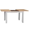 Piccadilly Grey Painted Furniture 4 Seat Extending Dining Table