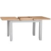 Piccadilly Grey Painted Furniture 4 Seat Extending Dining Table