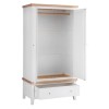 Piccadilly White Painted Furniture 2 Door Double Wardrobe