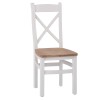 Piccadilly White Painted Furniture Cross Back Dining Chair