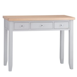 Piccadilly Grey Painted Furniture 3 Drawer Dressing Table Piccadilly Grey Painted Furniture 3 Drawer Dressing Table