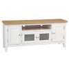 Piccadilly White Painted Furniture Large TV Unit