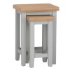 Piccadilly Grey Painted Furniture Nest of Tables