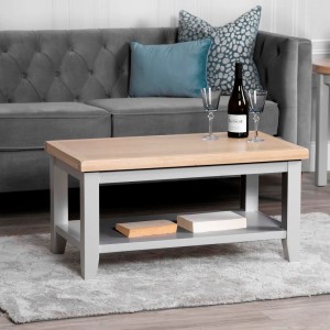 Piccadilly Grey Painted Furniture Small Coffee Table Piccadilly Grey Painted Furniture Small Coffee Table
