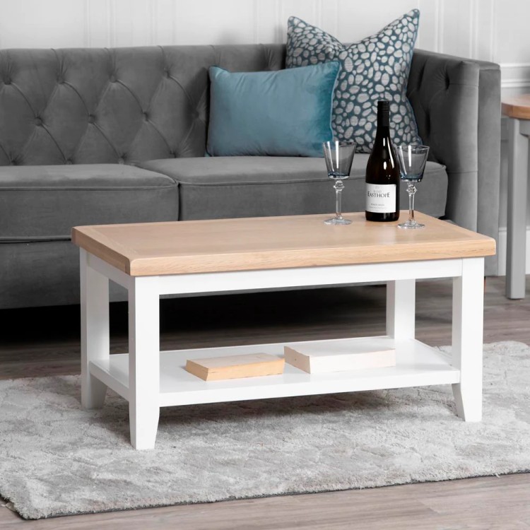 Piccadilly White Painted Furniture Small Coffee Table