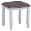 Piccadilly Grey Painted Furniture Dressing Table Stool