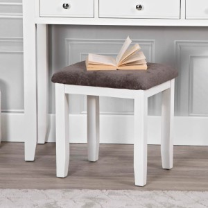 Piccadilly White Painted Furniture Dressing Table Stool Piccadilly White Painted Furniture Dressing Table Stool