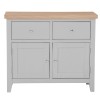 Piccadilly Grey Painted Furniture 2 Door Medium Sideboard