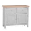 Piccadilly Grey Painted Furniture 2 Door Medium Sideboard