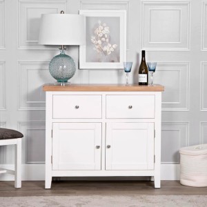 Piccadilly White Painted Furniture 2 Door Medium Sideboard Piccadilly White Painted Furniture 2 Door Medium Sideboard