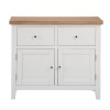 Piccadilly White Painted Furniture 2 Door Medium Sideboard