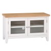 Piccadilly White Painted Furniture Standard TV Unit