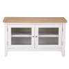 Piccadilly White Painted Furniture Standard TV Unit