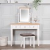 Piccadilly White Painted Furniture Dressing Table Stool