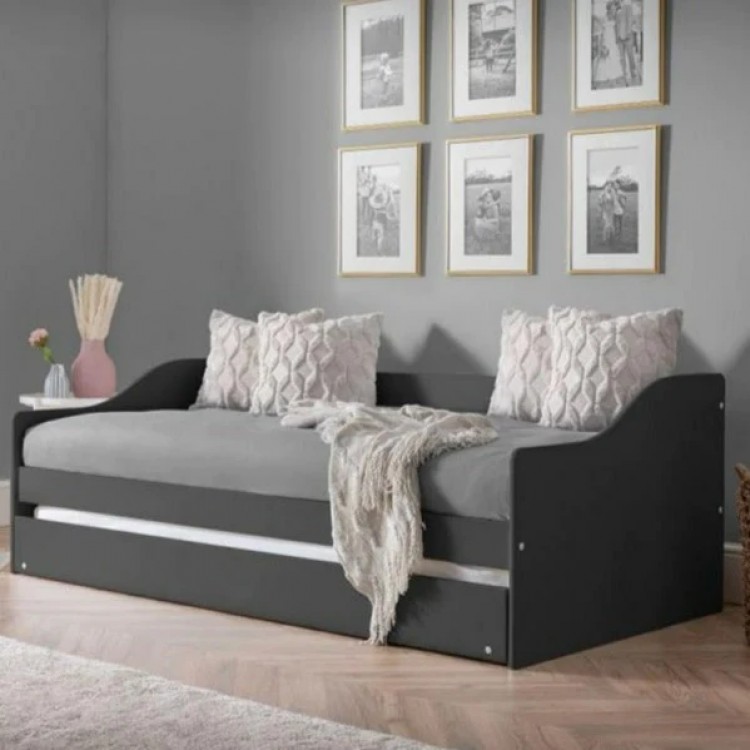 Julian Bowen Painted Furniture Elba Anthracite Daybed