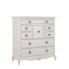 Willis & Gambier Etienne Soft Grey Painted 8 Drawer Bedroom Chest