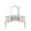 Willis & Gambier Etienne Soft Grey Painted 4 Drawer Dressing Table