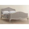 Willis & Gambier Etienne Soft Grey Painted 4ft6 Double Rattan Bed