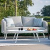 Maze Lounge Outdoor Fabric Ambition Lead Chine 2 Seat Sofa Set