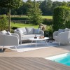 Maze Lounge Outdoor Fabric Ambition Lead Chine 2 Seat Sofa Set