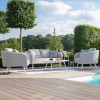 Maze Lounge Outdoor Fabric Ambition Lead Chine 2 Seat Sofa Set