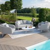 Maze Lounge Outdoor Fabric Ambition Lead Chine 2 Seat Sofa Set