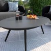 Maze Lounge Outdoor Fabric Ambition Charcoal 2 Seat Sofa Set