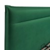 Wimbledon Green Velvet Fabric Ottoman 5ft King Size Bed