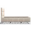 Soho Beige Linen Fabric Classic 4ft6 Double Bed