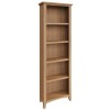 Exeter Light Oak Furniture Large Bookcase