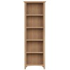 Exeter Light Oak Furniture Large Bookcase