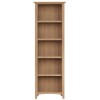 Exeter Light Oak Furniture Large Bookcase