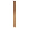 Exeter Light Oak Furniture Large Bookcase