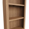 Exeter Light Oak Furniture Large Bookcase