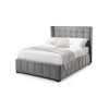 Julian Bowen Furniture Gatsby Grey Velvet 4ft6 Double Bed