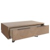 Battersea Aged Oak Large 2 Drawer Coffee Table