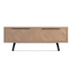 Battersea Aged Oak Large 2 Drawer Coffee Table