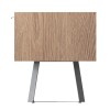 Battersea Aged Oak Lamp Table with Drawer