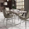 Mayfair Silver Grey Oak 1.4m Rectangular Dining Table