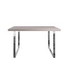 Mayfair Silver Grey Oak 1.4m Rectangular Dining Table