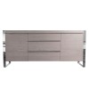 Mayfair Silver Grey Oak Large 2 Door Sideboard