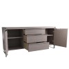 Mayfair Silver Grey Oak Large 2 Door Sideboard