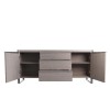 Mayfair Silver Grey Oak Large 2 Door Sideboard