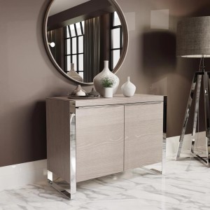 Mayfair Silver Grey Oak Standard 2 Door Sideboard Mayfair Silver Grey Oak Standard 2 Door Sideboard