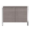 Mayfair Silver Grey Oak Standard 2 Door Sideboard