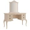 Willis & Gambier Ivory Painted 4 Drawer Dressing Table