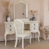 Willis & Gambier Ivory Painted 4 Drawer Dressing Table