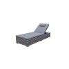 Signature Weave Garden Furniture Jessica Grey Rattan Sun Lounger Set