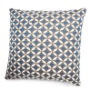 Maze Lounge Outdoor Mosaic Blue 43x43cm Scatter Cushions in Pair