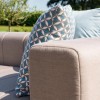 Maze Lounge Outdoor Mosaic Blue 43x43cm Scatter Cushions in Pair